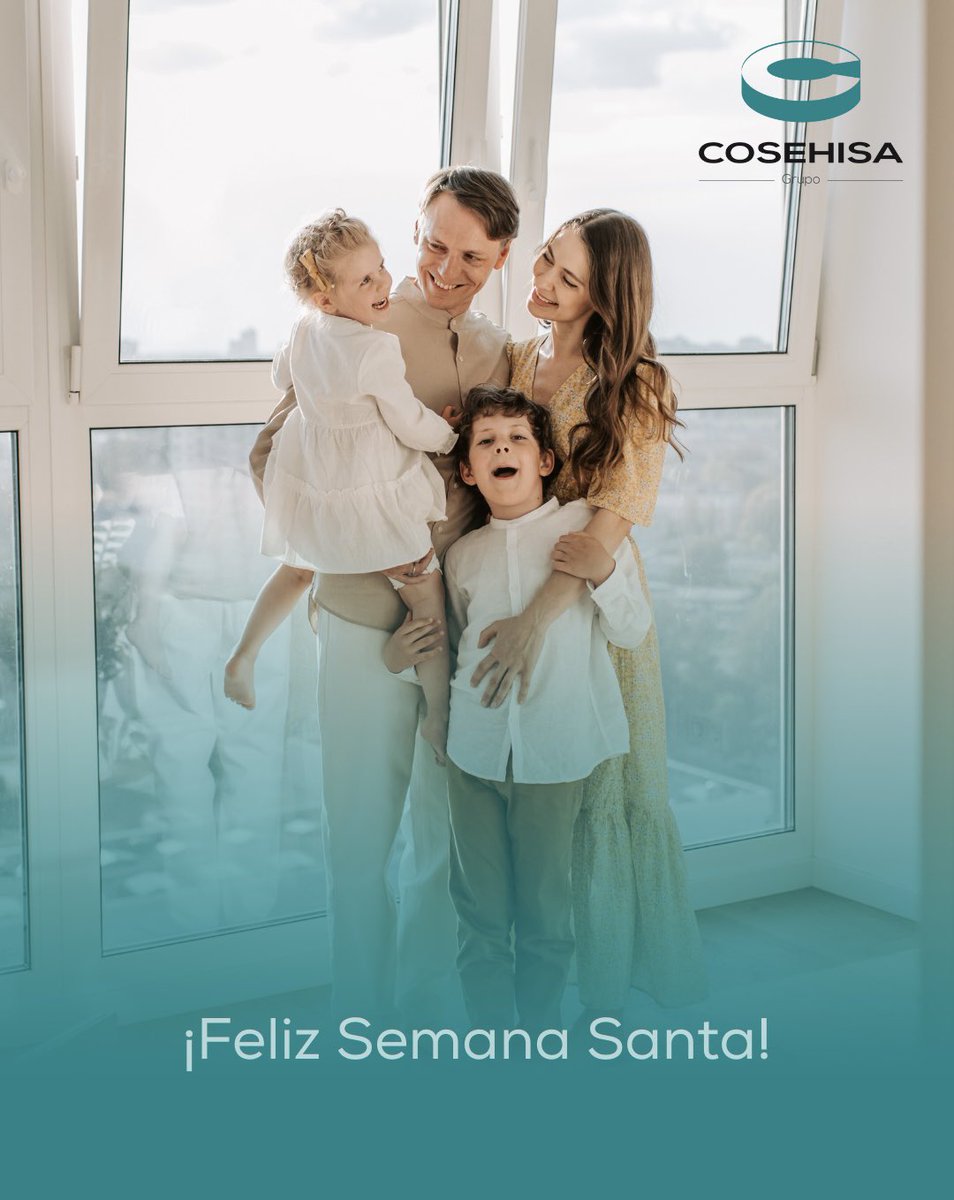 cosehisa's tweet photo. ¡Felices Pascuas de parte de todo el equipo de Grupo Cosehisa! 🙌🌿

Que esta Semana Santa sea un tiempo de descanso y momentos especiales junto a tus seres queridos. 

Agradecemos tu confianza y apoyo continuo. 

¡Te esperamos con más energía y ganas de seguir creciendo juntos! https://t.co/ynEFPbt2HS