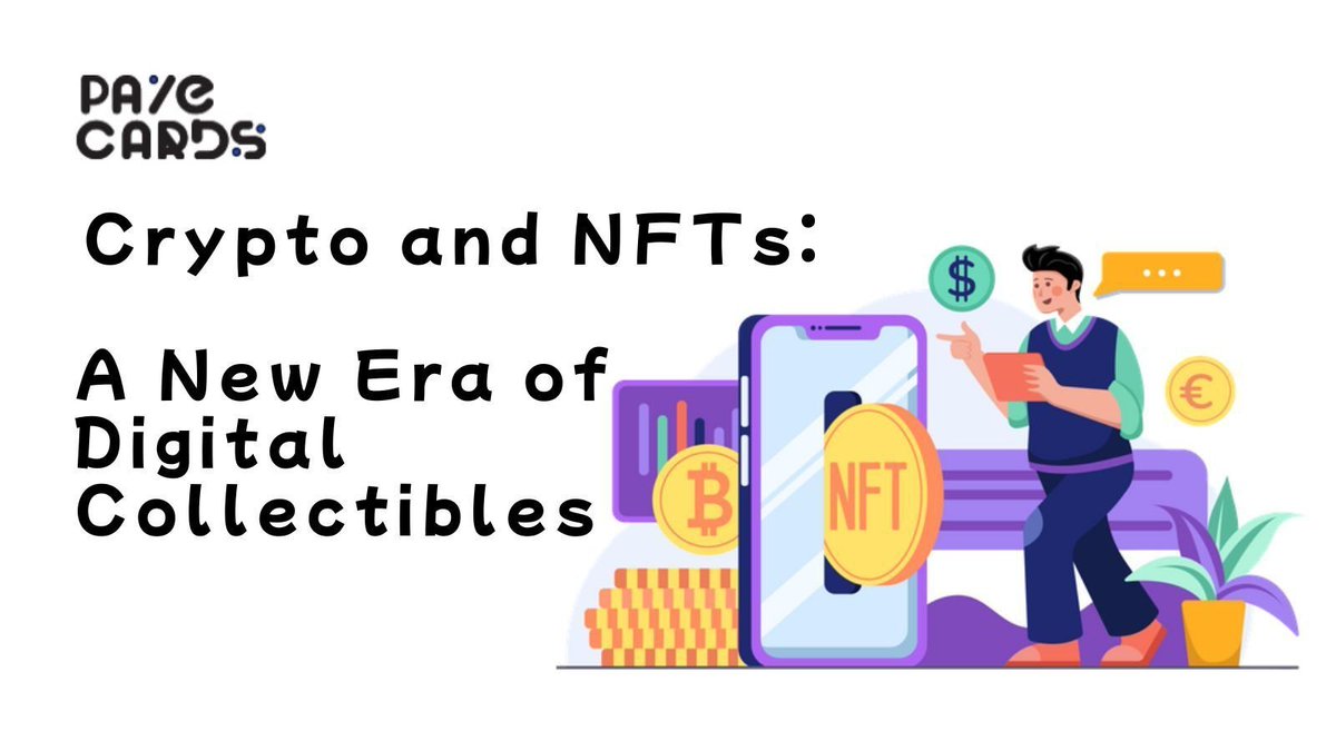 payecards's tweet photo. Collectibles are evolving—from physical to digital.
NFTs are redefining new ways to own, trade &amp; flex.
At Payecards, we’re building it. Join Us!
Discover more 👉 https://t.co/VJqovX9VK1
#NFTs #DigitalOwnership #Web3 #Payecards https://t.co/QB1GVjbh3v