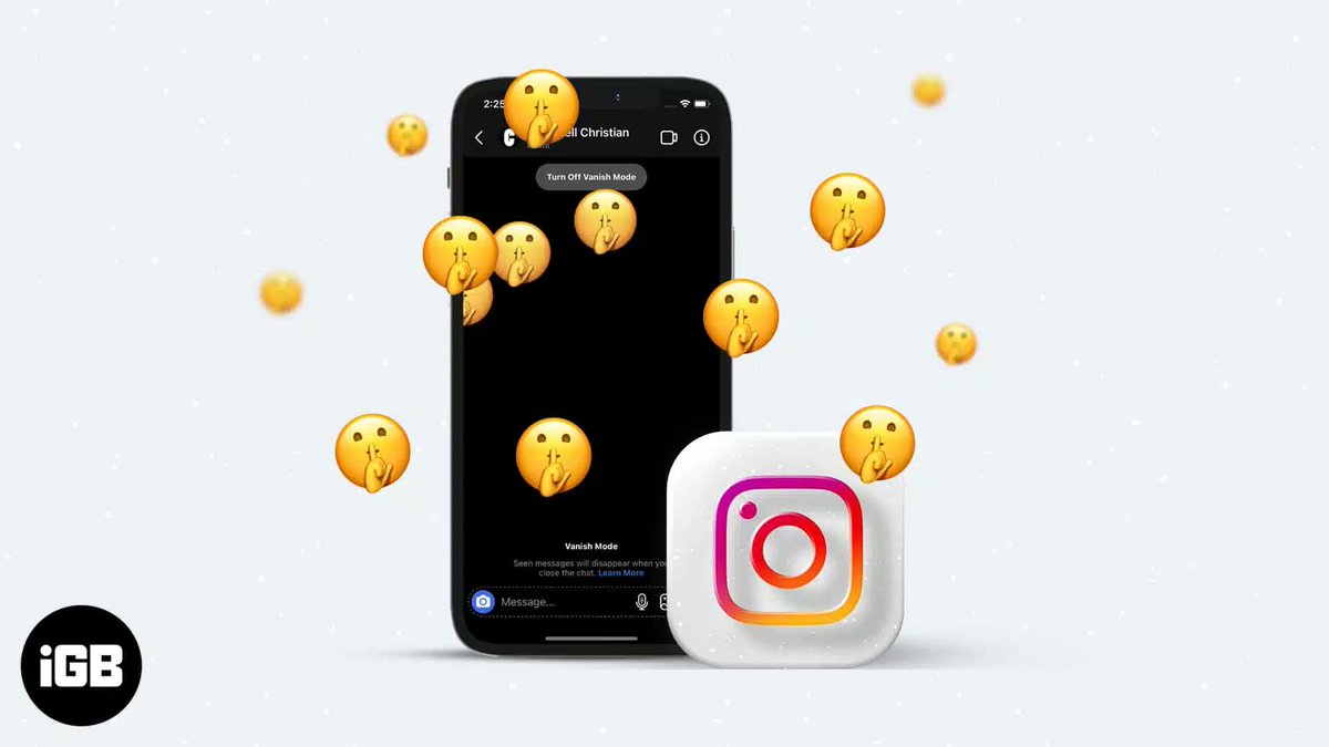 You’re still in Vanish Mode on Instagram? Here’s how to turn it off
igeeksblog.com/how-to-turn-of…