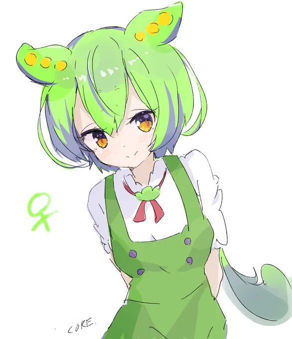 ずんだもんがハナから固定設定だったらというくらいのry 