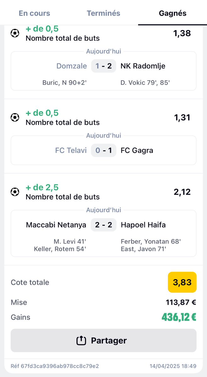 JokerTps's tweet image. J’voulais pas faire de tweet mais j’vois que je n’ai pas le choix. 

Tout commence avec l’erreur de ma part d’un dépôt de 1 113€ au lieu de 113€ via PayPal. 

Ayant fait une erreur je tente le retrait et bien évidement il est mis en attente.

Je décide de jouer les 113€ sur un…