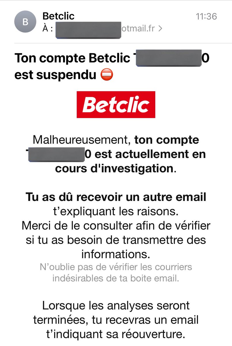 JokerTps's tweet image. J’voulais pas faire de tweet mais j’vois que je n’ai pas le choix. 

Tout commence avec l’erreur de ma part d’un dépôt de 1 113€ au lieu de 113€ via PayPal. 

Ayant fait une erreur je tente le retrait et bien évidement il est mis en attente.

Je décide de jouer les 113€ sur un…