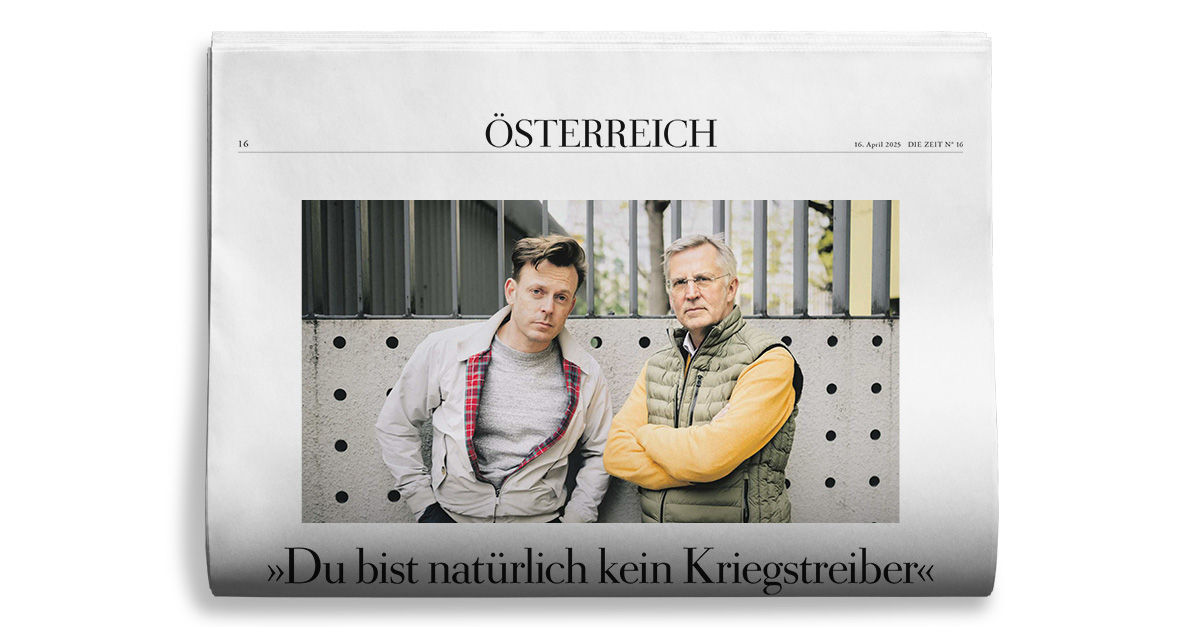 Franz-Stefan Gady ist einer der bekanntesten Militäranalysten im  deutsch-sprachigen Raum. Sein Onkel Winfried Franz Ganster ist Lyriker - und langjähriger Pazifist.  

Ein Gespräch über Krieg und Frieden in Europa, ab heute in DIE ZEIT 🇦🇹 <a href="/DIEZEIT/">DIE ZEIT</a> <a href="/HoansSolo/">Franz-Stefan Gady</a>