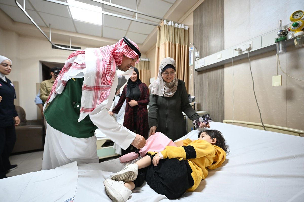 الفريق الطبي التطوعي التابع لــ #مركز_الملك_سلمان_للإغاثة بالأردن يجري 40 عملية لزراعة القوقعة لـلأطفال الفلسطينيين ضمن برنامج #سمع_السعودية التطوعي