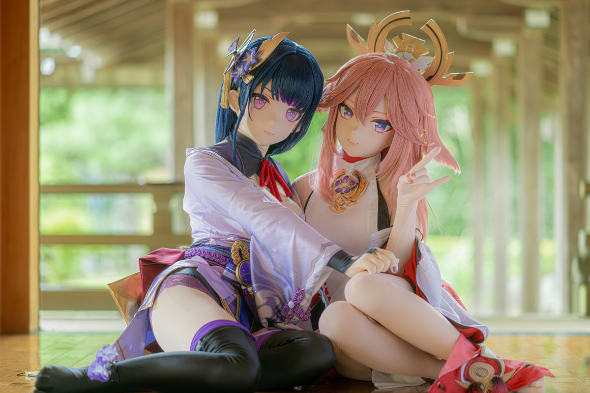 【  原神 / 八重神子 X 雷電将軍 】

›⚡️: <a href="/kigkigno/">NODES</a> 

›  Photo : <a href="/eidori_k/">Eidori(えいどり)</a> 

#GenshinImpact #原神 
#YaeMiko #八重神子 
#RaidenShogun #雷電将軍