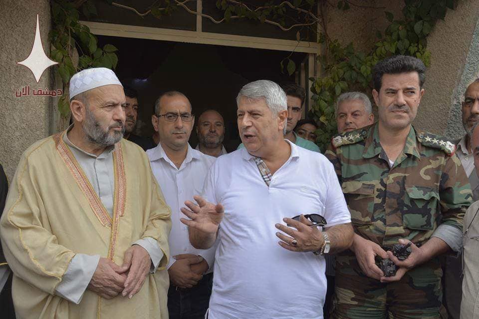 QalaatAlMudiq's tweet photo. #Syria: a prominent Regime war criminal was caught in  in #Latakia.
The Security arrested Brigadier General Salem Daghestani (sic):
- former head of the Air Force Intelligence Investigations
- Chief Investigator in Saydnaya prison 
- Head of the Security committee in E. #Ghouta https://t.co/cQVCQDN9rM