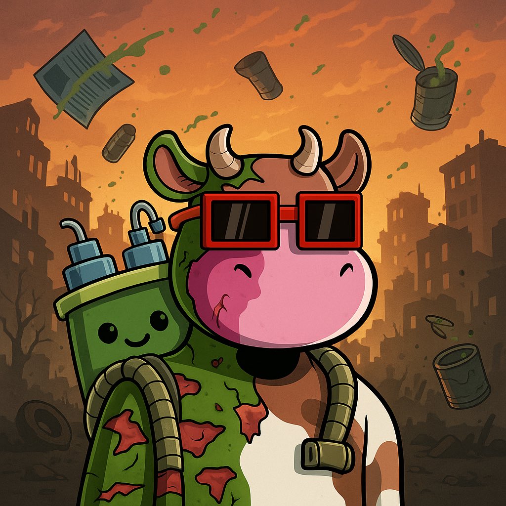 Pauls813650's tweet photo. Good morning, survivors.
The sun’s up, the zombies are out, and the coffee’s radioactive.
Let’s make today legendary.
#ZombieApocalypse #MorningVibes #StayAlive #MutantMoo #WastelandLife #ApocalypseMood
@MoozNft @HighlanderDAO
@SeiNetwork https://t.co/aQxrPrLFQw