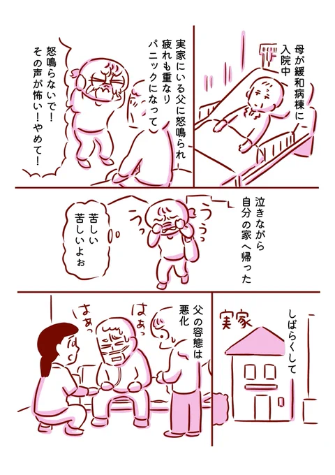 父の話(亡くなった時を描いてます)1/3 