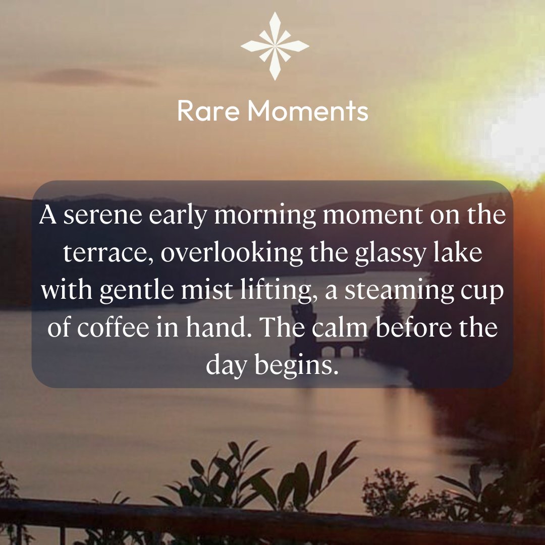 ☁️ Rare Moment ☕
A still lake. The hush of morning mist. And that first warming sip of coffee.
Sometimes, the most luxurious moments are the quietest ones.
@lakevyrnwyhotel
#RarebitsCollection #RareMoments #LakeVyrnwyHotel #VisitWales #LuxuryEscape