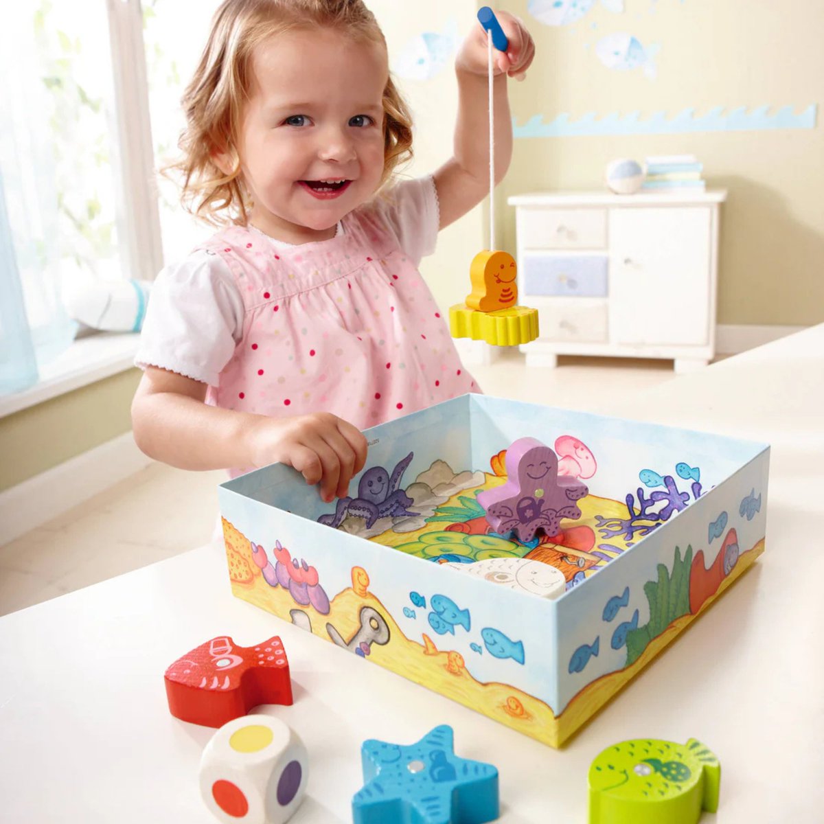 HiBubbeleh's tweet photo. Reel in fun + skill building 🎣 Here, Fishy, Fishy! is a colorful fishing game for toddlers that boosts focus, coordination, &amp; imagination 💙 Perfect Montessori gift idea!

🐠 Shop now: https://t.co/JRW1P5vUX9

#MontessoriToys #ToddlerToys #EducationalToys #ToddlerGifts https://t.co/GfMhZiimFI