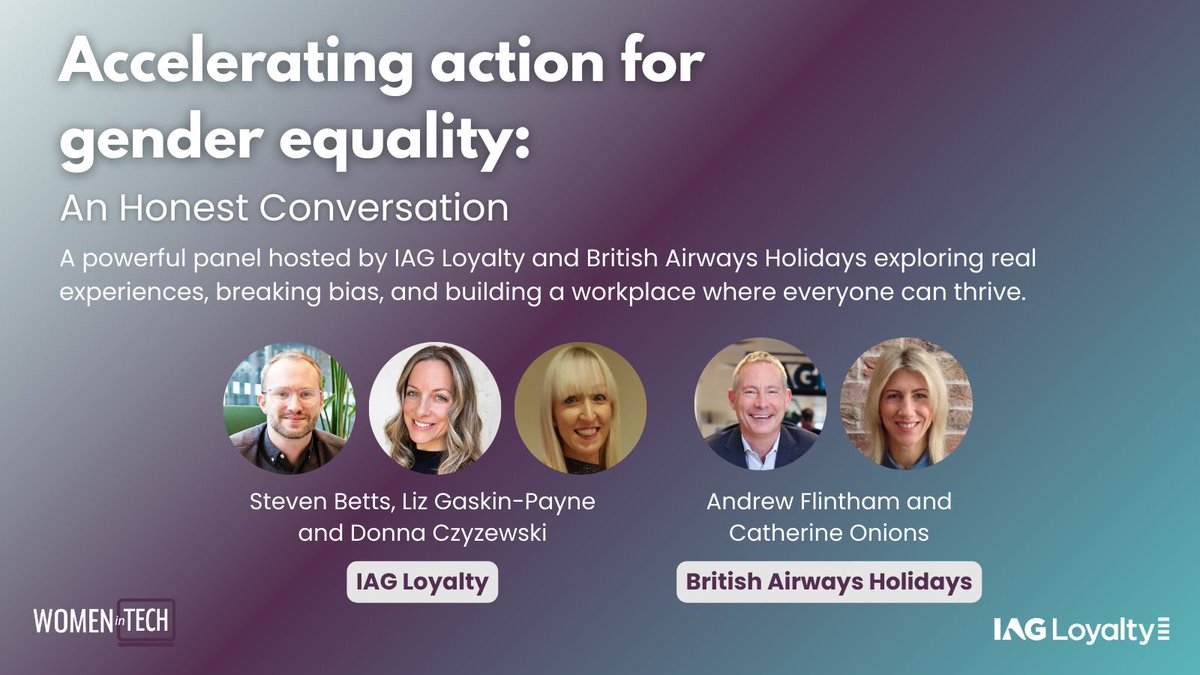 This International Women’s Day,  IAG Loyalty and British Airways Holidays hosted their first joint panel - bringing colleagues together to share honest reflections on gender equity, allyship, and inclusion at work.

📖 Read our full article: buff.ly/GLlElJ7
#IWD2025