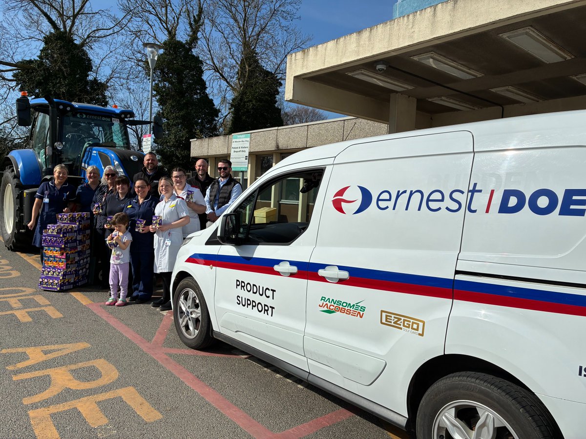 A huge thanks to all the organisations who are bringing Easter cheer to patients at Lincolnshire's hospitals over the Easter holiday.🐰🥚

Today's egggstra special thank you is to the team at Ernest Doe - Sutterton who turned up at Pilgrim Hospital Boston earlier this week.