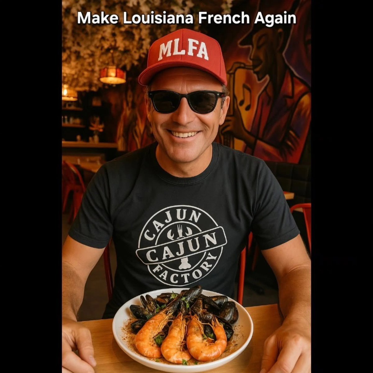 Checktonstyle's tweet image. #mlfa #makelouisianafrenchagain 
Make Louisiana French again !
#cajunfactory