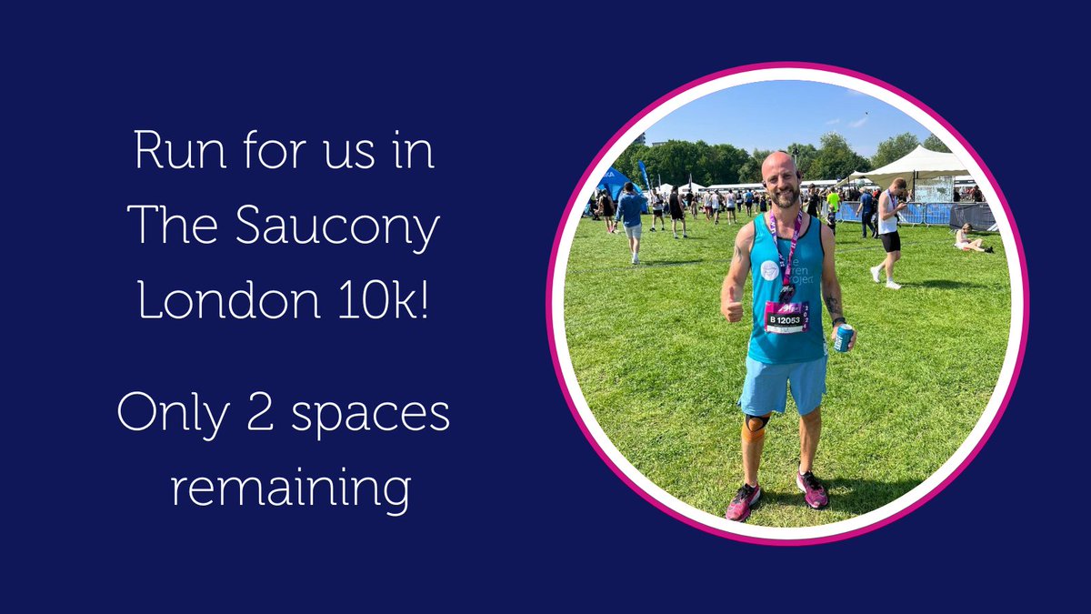 The Wren Project (@wren_project) on Twitter photo The spaces for <a href="/TheLondon10K/">Saucony London 10K</a> may be sold out, but you can still run #SauconyLondon10k in support of us whilst raising vital funds for those living with autoimmune disease.
Email community@wrenproject.org to reserve your space, only 2 spaces remaining 🏃♂️ #LDN10k The spaces for <a href="/TheLondon10K/">Saucony London 10K</a> may be sold out, but you can still run #SauconyLondon10k in support of us whilst raising vital funds for those living with autoimmune disease.
Email community@wrenproject.org to reserve your space, only 2 spaces remaining 🏃♂️ #LDN10k