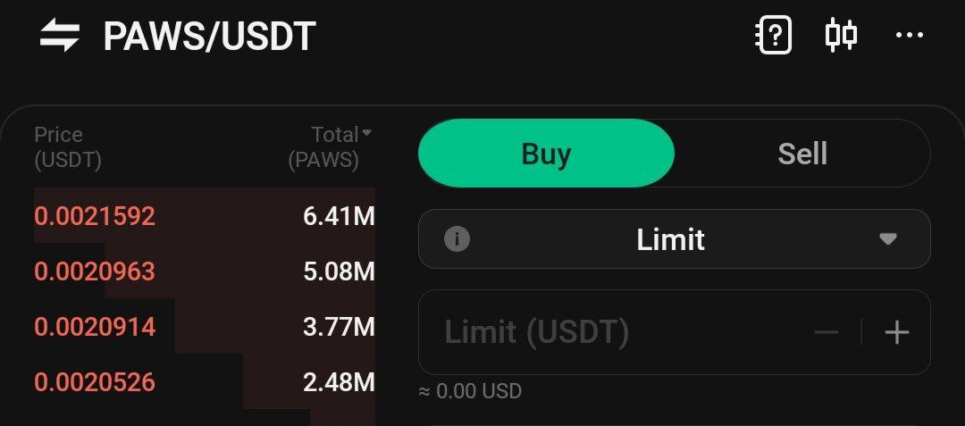 FreeAirdrops099's tweet image. $PAWS Airdrop Update 🐾

Follow for more updates
t.me/FreeAirdrops099

- 🐾 Paws Kucoin 🤑 0.002$.

❤️ Like 🔁 Repost
#Paws #pawsupdate #Airdrop #Update #Listing #pawsAirdrop