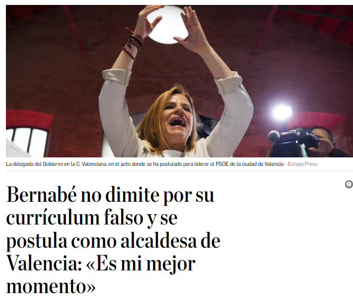FroilLannister's tweet photo. Para el sanchismo, la falta de formación y la capacidad de mentir sin remordimientos son virtudes, no defectos. Simplemente al descubrirse que había "adornado" su CV en la web del PSOE, ha presentado sus credenciales para ser una candidata del nivel que exige Sánchez. https://t.co/6jhUyP6lRU