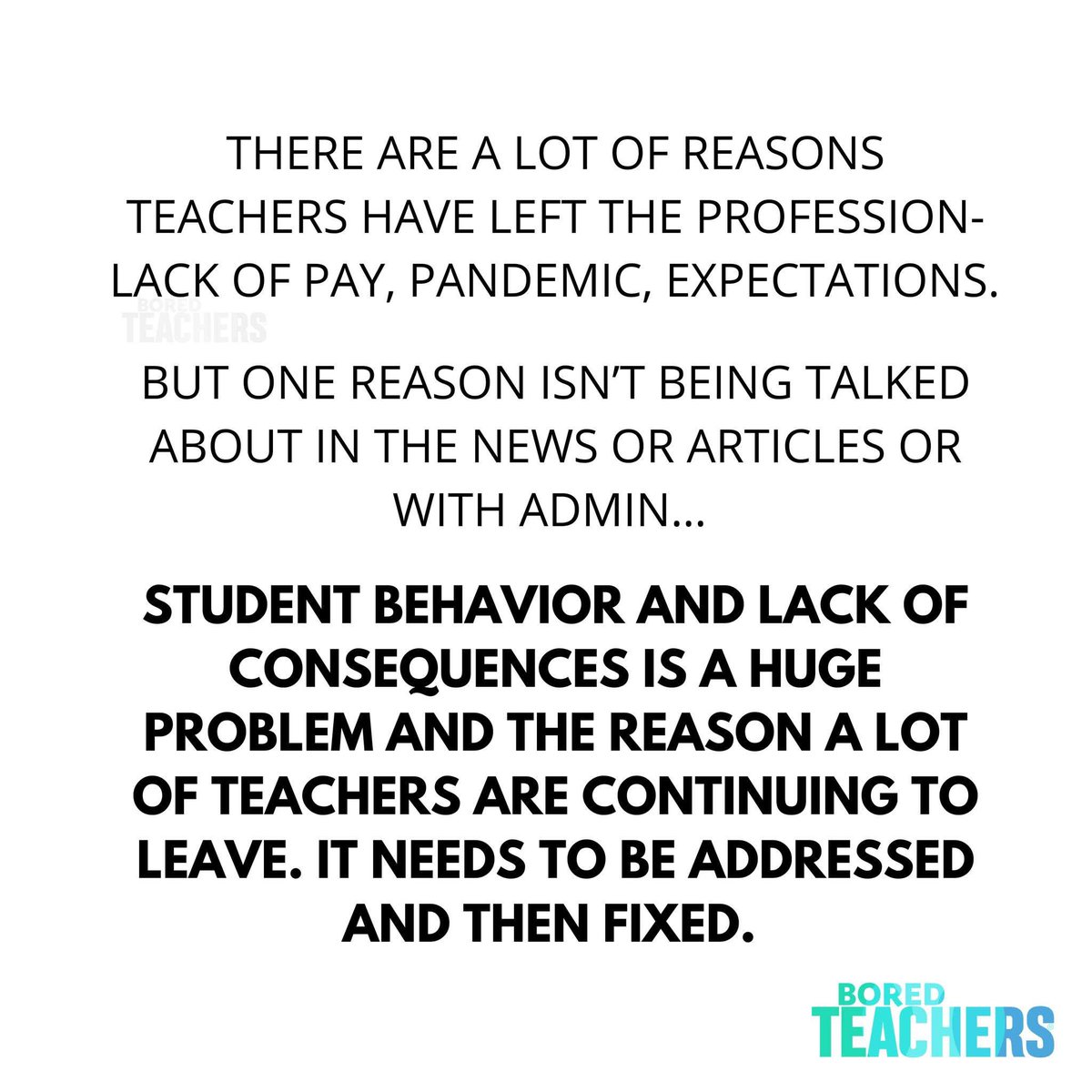 Bored Teachers tweet media