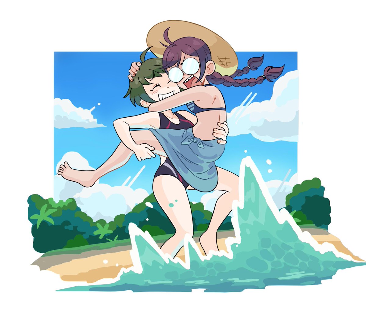 In late 2020/early2021 I got SUPER into Danganronpa for a sec and drew a lot of Tokomaru