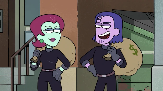 In 2017 I began working on Big City Greens! I've been on BCG ever since as a Director and Storyboard Artist. Favorite episode I did was "Gramma Driver" where I put in "not Team Rocket" 