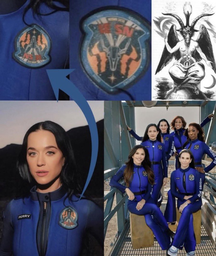 ⚫'Katy Perry' bir SA'TANİST..
Ve Je'ff Bezos' da onlardan.. 

Ve kimsenin bir yere gittiği yok
kardeşler'..  UZAY HİKAYE..