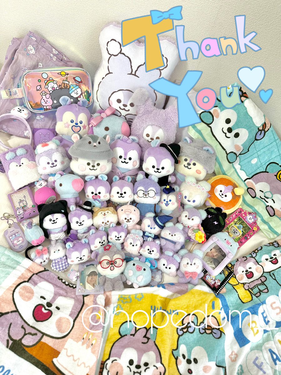 hopedom__'s tweet image. 🎊BT21日本公式アンバサダー当選のご連絡いただきました💌➰

Guys!!! I was selected as one of the official ambassadors for BT21Japan🎉
Thank you for liking my post 🥺🫶

嬉しくて、うちのmangちゃん達の集合写真を撮りました📸✨
8月までの期間、これまで以上に楽しんで応援します🥳🙌