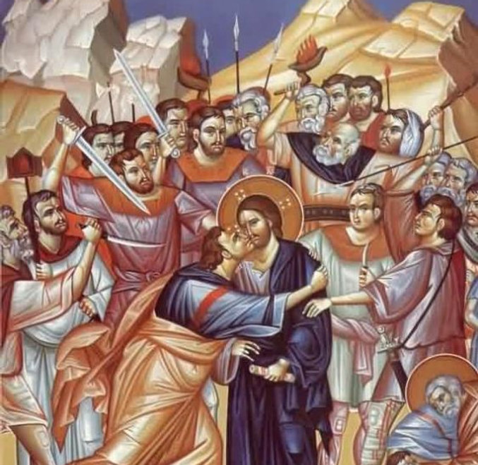 ParkerReed_'s tweet photo. Holy Wednesday 🙏🏼☦️
The Betrayal of Christ by Judas
"For it is not an enemy who taunts me, that I could bear; ...But it is you..." ~ Ps 55 13/12-15/14 https://t.co/f5LiHoUoon