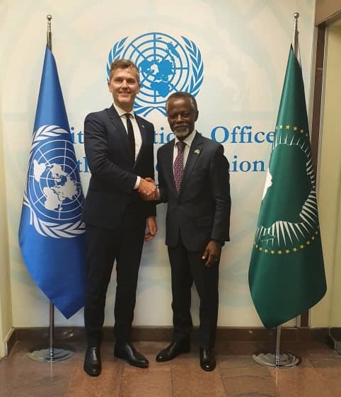 Parfait Onanga-Anyanga (@parfait_onanga) on Twitter photo Thank you Amb. Sune Krogstrup <a href="/DKambInAddis/">Sune Krogstrup π©π°</a> for this enriching exchange on our strategic partnership with the African Union. My sincere thanks also to Denmark for its leadership in championing Women, Peace & Security, & unwavering support in fighting #CRSV on the continent. Thank you Amb. Sune Krogstrup <a href="/DKambInAddis/">Sune Krogstrup π©π°</a> for this enriching exchange on our strategic partnership with the African Union. My sincere thanks also to Denmark for its leadership in championing Women, Peace & Security, & unwavering support in fighting #CRSV on the continent.