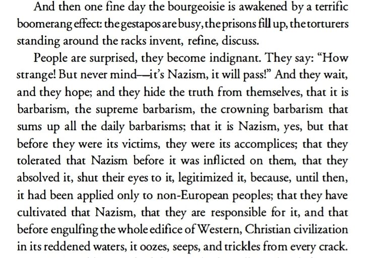 Michel Foucault, 1976 / Aime Cesaire, 1955
