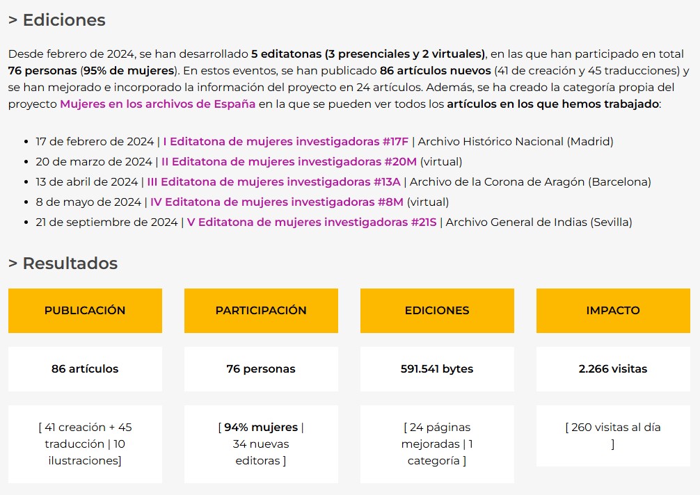 ArchivosEst's tweet photo. Conoces el proyecto "Mujeres investigadoras en @ArchivosEst (1900-1970)"⁉️

Es el primer gran proyecto descriptivo conjunto de 7 centros de @ArchivosEst de @culturagob, en el que, además, realizamos 5 #editatonas con @Wikiesfera_org😮

Todos los detalles
🔗https://t.co/d0maPC6nzs https://t.co/0naH1DgxqN