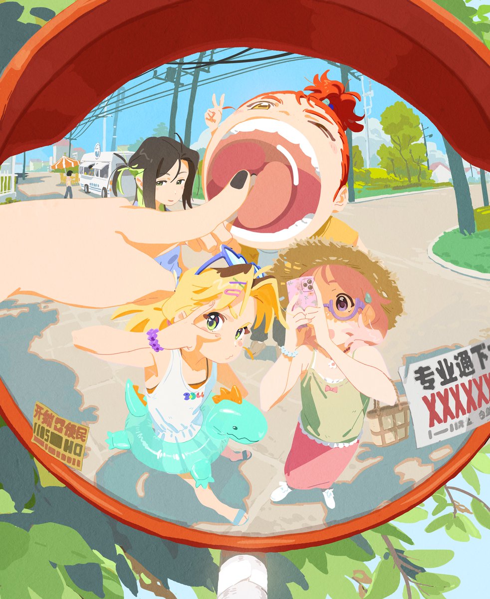 夏天要来了！
#oc #olc #オリジナル