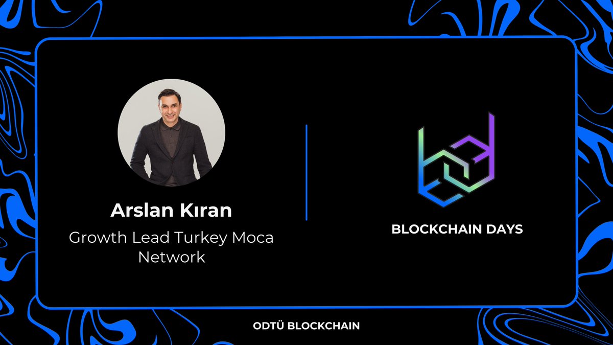 Blockchain Days (@daysblockchain) on Twitter photo (🇹🇷)
Moca Network’ün Türkiye Büyüme Lideri olan Arslan Kiran Blockchain Days 2025’te bizimle olacak! ✨
Etkinlik biletleri ve tüm detaylar için biyografideki linki ziyaret edebilirsiniz.🎟️
(🇬🇧)
<a href="/arslankieran/">Arslan Kieran</a>, a Growth Lead Turkey at Moca Network, will be with us at Blockchain (🇹🇷)
Moca Network’ün Türkiye Büyüme Lideri olan Arslan Kiran Blockchain Days 2025’te bizimle olacak! ✨
Etkinlik biletleri ve tüm detaylar için biyografideki linki ziyaret edebilirsiniz.🎟️
(🇬🇧)
<a href="/arslankieran/">Arslan Kieran</a>, a Growth Lead Turkey at Moca Network, will be with us at Blockchain