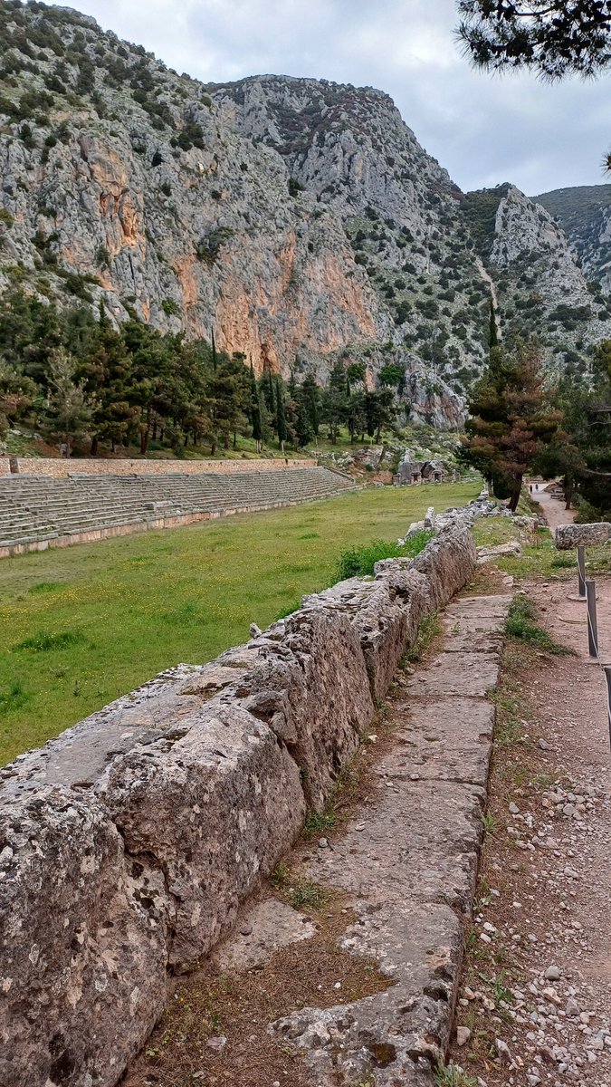 Sarah (@sarah404bc) on Twitter photo Farther up the hill was the stadium & well worth the climb.
The museum held more treasures, eg the two kouroi, Cleobis and Biton, who you can read about in Herodotus 1.31, and the extra-large sphinx which was much bigger than I realised.
Huge thanks to #HelleneSchoolTravel! Farther up the hill was the stadium & well worth the climb.
The museum held more treasures, eg the two kouroi, Cleobis and Biton, who you can read about in Herodotus 1.31, and the extra-large sphinx which was much bigger than I realised.
Huge thanks to #HelleneSchoolTravel!