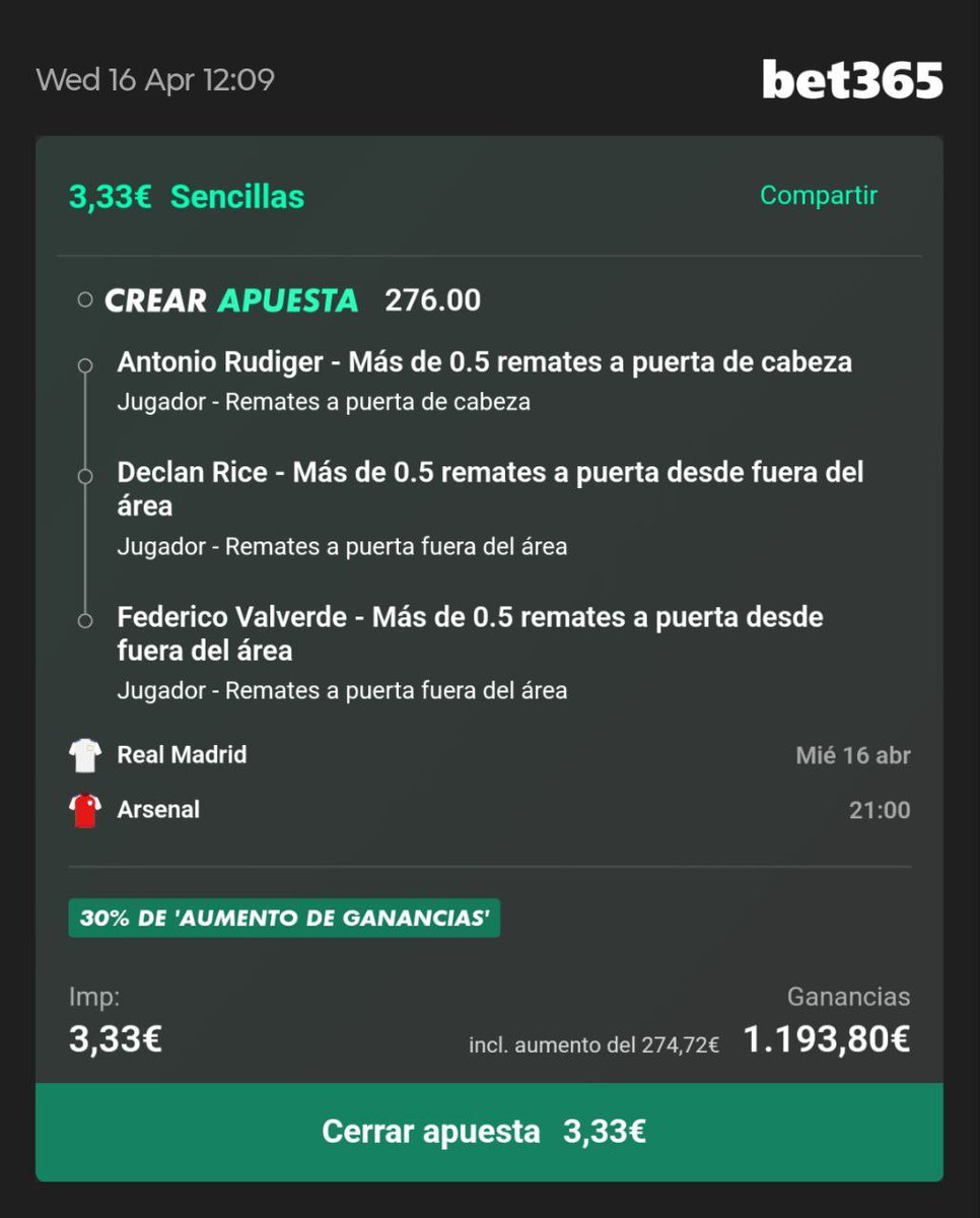 Para hoy os dejo este locurón CUOTA 358 con aumento, que no tiene mucho sentido la cuota por muy dificil que parezca.
(No deja meterle más de 5€)