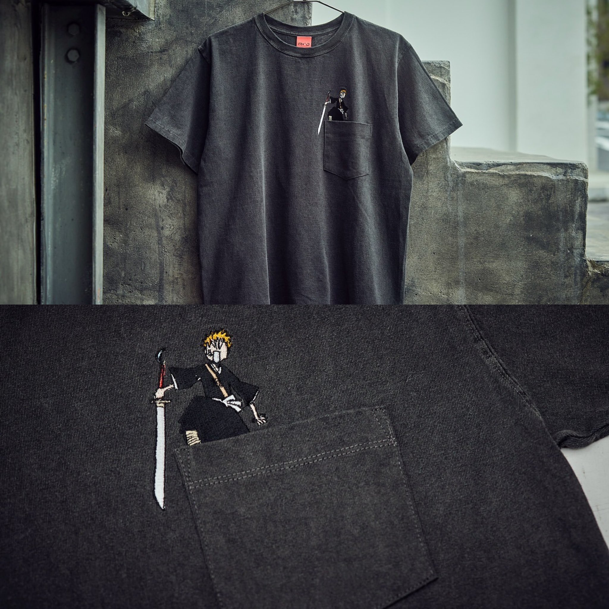 期間限定」rofj BY JUMP SHOP BLEACH Tシャツ