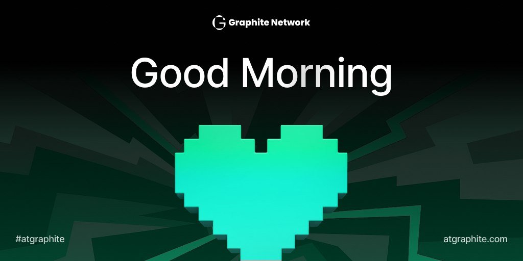 GraphiteNetwork's tweet photo. GM, on-chain explorers ☀️
👉 Another day to build trust, not noise
👉 To trade with purpose
👉 To prove without revealing
👉 To win with reputation
Let’s go
#GraphiteNetwork https://t.co/0Pc25tGpBW