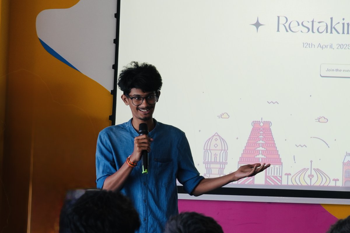 Web3Chennai's tweet photo. We hosted "Restaking Day" last Saturday diving deep into the future of shared security, AVS &amp; the modular stack powered by @eigencloud

Huge thanks to our amazing hosts @NotKalyann @AvirneniKeerthi for spending the whole day making the event engaging and insightful! @buildoneigen https://t.co/uojH6T4uaO