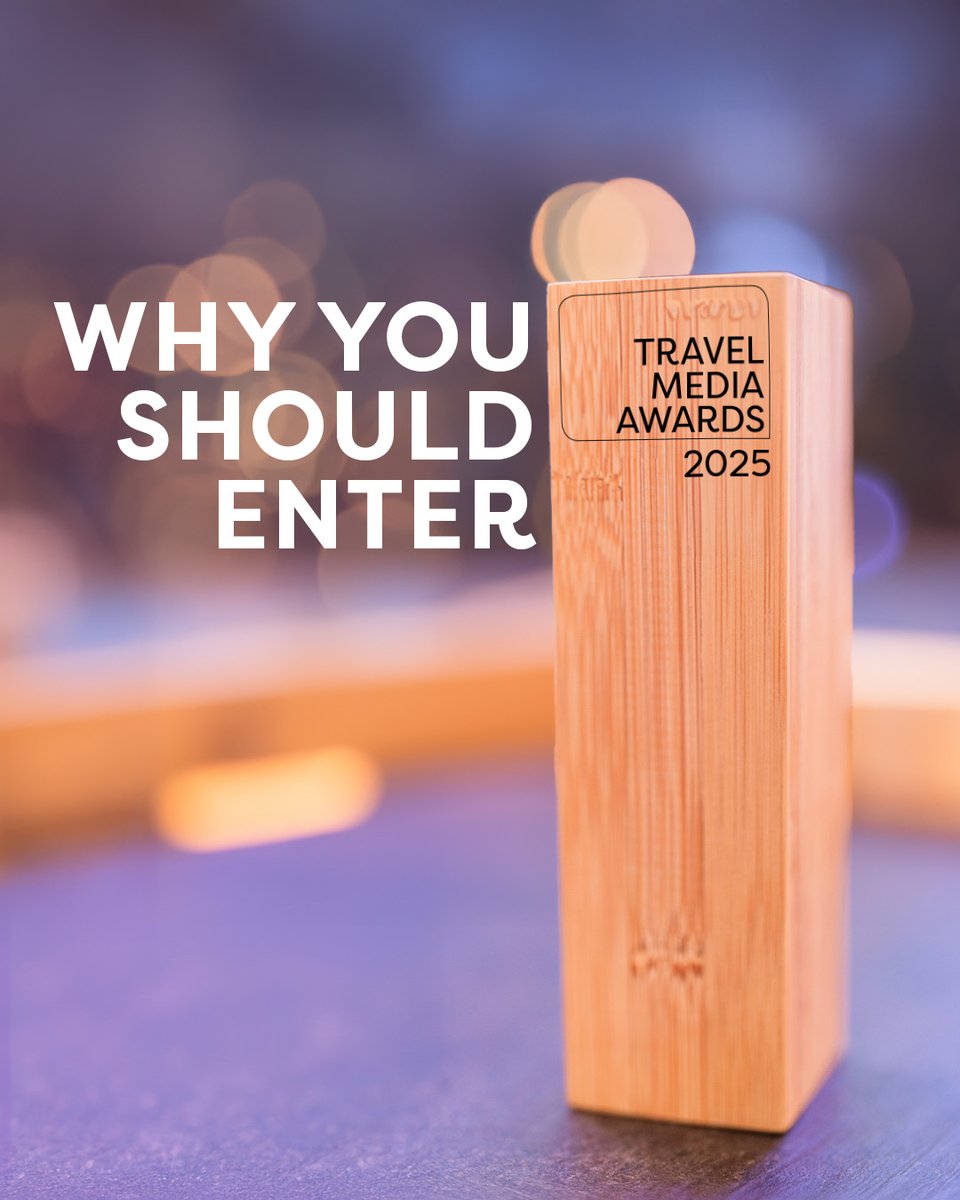 Why enter the #TravelMediaAwards 2025? 
 ✅ Independent &amp; respected 
 ✅ Career-boosting recognition 
 ✅ Celebrates the best in travel journalism 

Enter now: travelmediaawards.com/travelmediaawa…

#TMAs25 #TravelWriting #TravelMedia