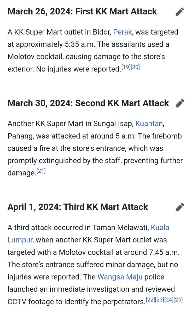 𝚁𝚊𝚊𝚓𝚊 𝚁𝚊𝚘 (@raajarao) on Twitter photo <a href="/SyedJymalZahiid/">Syed Jaymal Zahiid🌹</a> 5 pairs of socks resulted in this;
42 Police Reports
Statement from Bukit Aman
Statement from The Agong
Official Apology from all culpable parties (KKMart)
And of course the Molotov Cocktail attacks.
Your orginal tweet suggests the overwhelming response was defending the blunder <a href="/SyedJymalZahiid/">Syed Jaymal Zahiid🌹</a> 5 pairs of socks resulted in this;
42 Police Reports
Statement from Bukit Aman
Statement from The Agong
Official Apology from all culpable parties (KKMart)
And of course the Molotov Cocktail attacks.
Your orginal tweet suggests the overwhelming response was defending the blunder