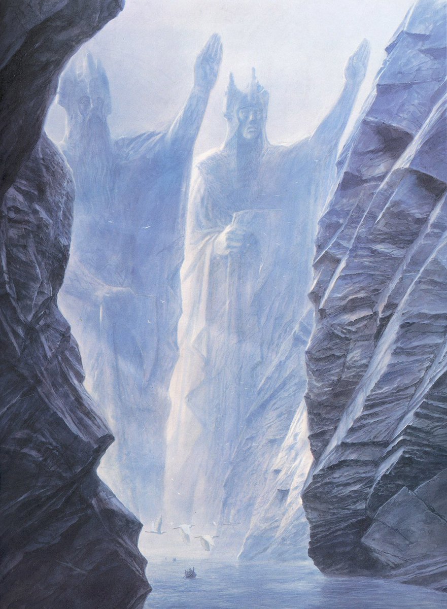 The Argonath 
By John Howe