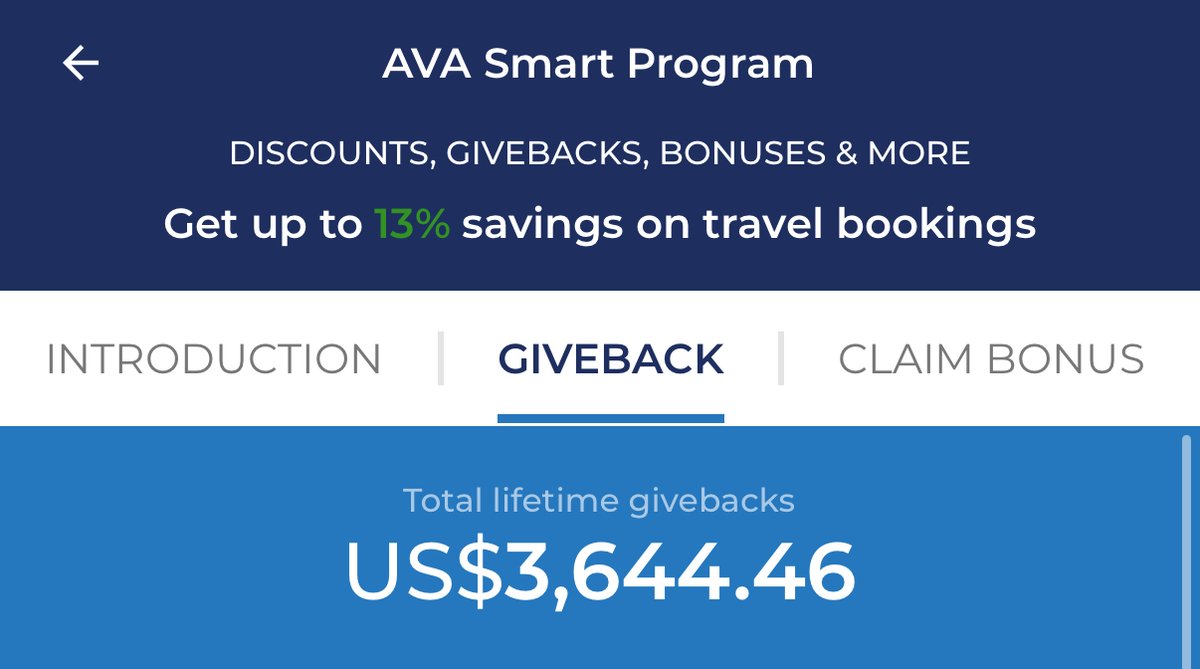 wintertravala's tweet photo. Just got my AVA Givebacks from booking on @travalacom 🔥
That’s free crypto back ✈️ I’m saving it for my next adventure 👀
If you’re not booking with crypto yet, you’re missing out 😉 Big thanks to @AVAfoundation 🙌 https://t.co/CLEvUon0ql #CryptoGivebacks https://t.co/5tlyFdLmSA