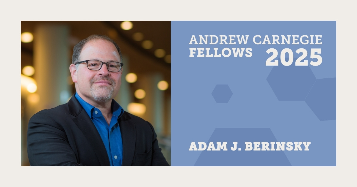 MITPoliticalScience (@mitpolisci) on Twitter photo Congratulations to <a href="/AdamBerinsky/">Adam Berinsky</a>, a member of @carnegiecorp's 2025 class of #CarnegieFellows! These scholars are researching the causes of political polarization & seeking ways to strengthen social cohesion and fortify our democracy. polisci.mit.edu/news/2025/adam… <a href="/MIT/">Massachusetts Institute of Technology (MIT)</a> <a href="/MIT_SHASS/">MIT School of Humanities, Arts and Social Sciences</a> Congratulations to <a href="/AdamBerinsky/">Adam Berinsky</a>, a member of @carnegiecorp's 2025 class of #CarnegieFellows! These scholars are researching the causes of political polarization & seeking ways to strengthen social cohesion and fortify our democracy. polisci.mit.edu/news/2025/adam… <a href="/MIT/">Massachusetts Institute of Technology (MIT)</a> <a href="/MIT_SHASS/">MIT School of Humanities, Arts and Social Sciences</a>
