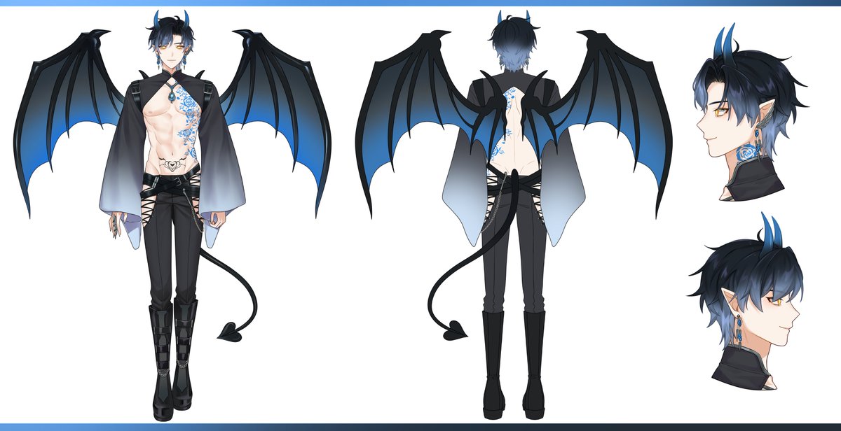 Yukio Shirayuki ❄ (@iceprince808) on Twitter photo Another alt look for Yukio! This time I went for an incubus kind of vibe owo Thank you so much to Ozi again for always doing such amazing work 🥺🩵 This look will be featured on some planned RPG series art so look forward to that!
🎨: <a href="/_ozisama/">ozi @ VGen</a>
#Vtuber #ENVtuber #ShirARTyuki Another alt look for Yukio! This time I went for an incubus kind of vibe owo Thank you so much to Ozi again for always doing such amazing work 🥺🩵 This look will be featured on some planned RPG series art so look forward to that!
🎨: <a href="/_ozisama/">ozi @ VGen</a>
#Vtuber #ENVtuber #ShirARTyuki