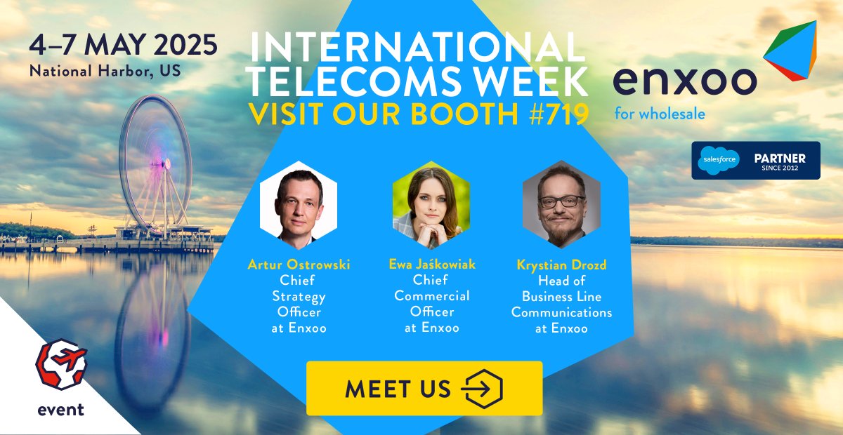 Wholesale telecom needs more than AI — it needs structure. With Enxoo for Wholesale, you get both: smart foundations and intelligent automation. tiny.pl/q3hzp48s

#ITW2025 #AI #EnxooForWholesale #Salesforce