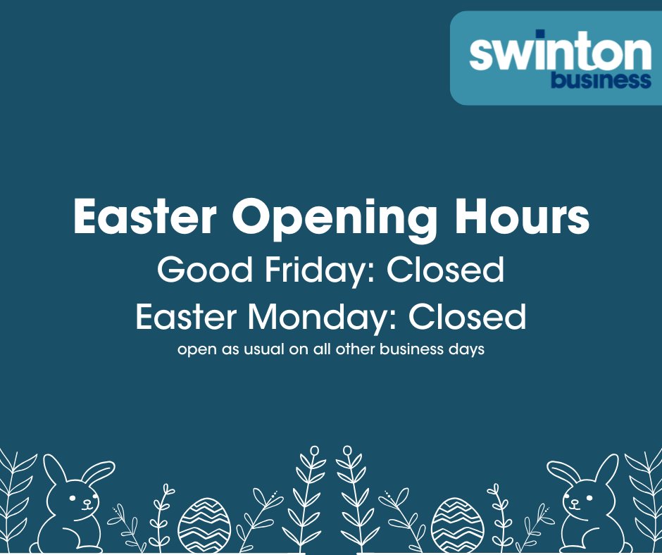 Are you planning on taking some time to rest this bank holiday, or ramping up your business to accommodate extra foot flow? 
Whatever your business plans are over the bank holiday weekend, please be aware of our opening hours should you need to contact us!