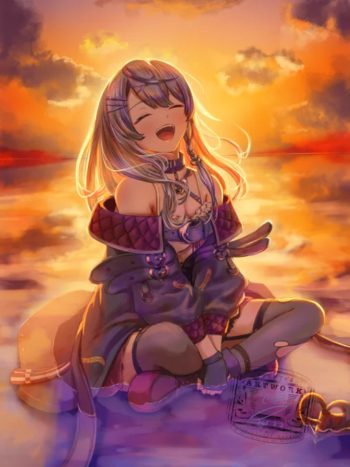 ここ数日でフォロワーさんがぶわっと増えたので、改めてお知らせをば……ゆうなぎてぐるは物語性や感情、空気感が伝わるような絵が好きですいつか本の表紙を担当できるくらいの絵描きになりたいと思ってますよろしくお願いします 