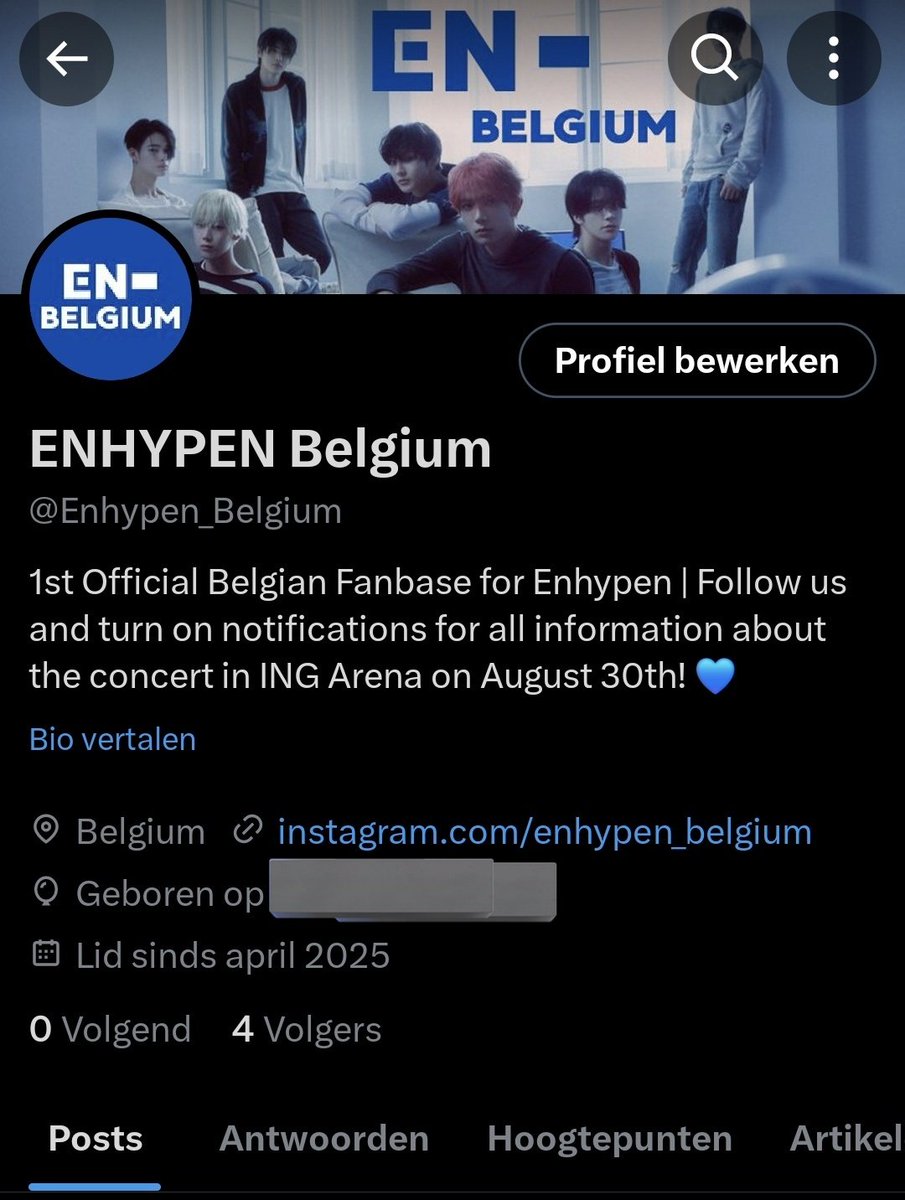 zhaoktaerae's tweet photo. Belgian Engenes! We started a Belgian Enhypen fanbase to organize projects and update you all about the concert in Belgium! Please spread the word! @Enhypen_Belgium 💙

#ENHYPEN #WALKTHELINE_IN_EUROPE #EN_WALKTHELINE #EN_WORLDTOUR_WALKTHELINE https://t.co/4abxB6NibV