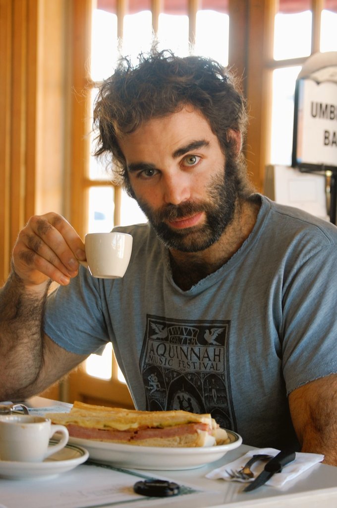 The night after a full moon leaves him with some side effects of his first werewolf change. The extra body hair was kinda hot, he thought. It made him look more rugged. Something he never could pull before. Only making him love this whole werewolf curse even more.