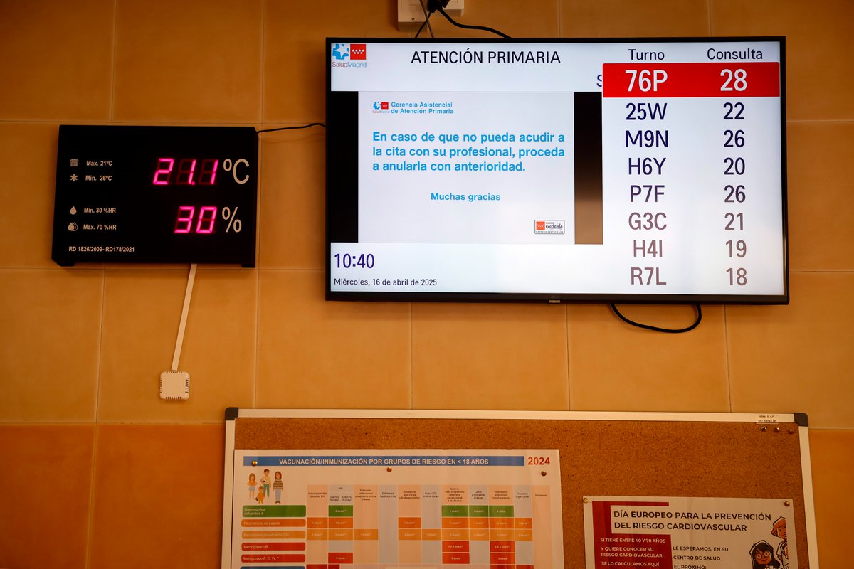 🏥 La Comunidad de Madrid aumentó casi un 40% los testamentos vitales tramitados en #AtenciónPrimaria.

✅ La consejera Fátima Matute ha visitado el Centro de Salud Mirasierra, que registró en 2024 el mayor número de expedientes.

+Info: c.madrid/zog74