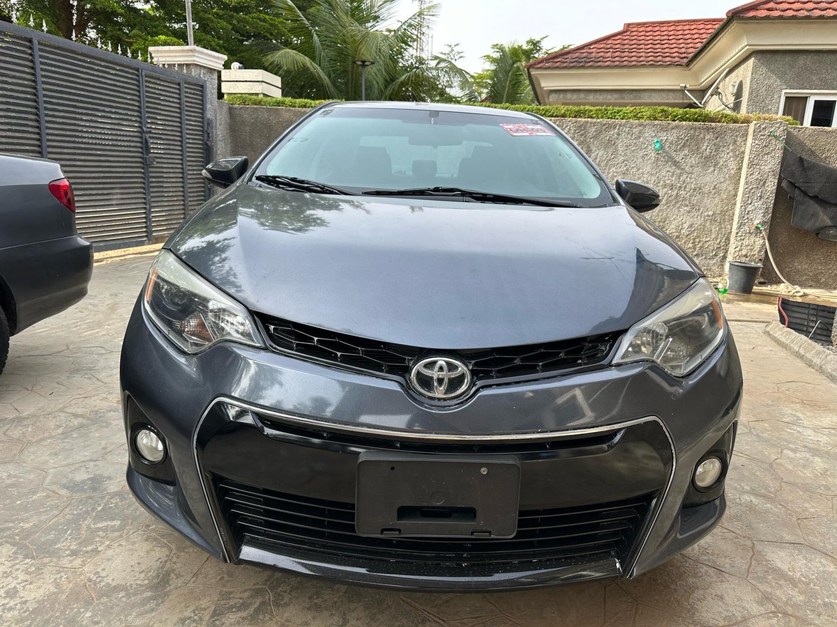 Arewa_001's tweet photo. Just in: extremely clean toks standard unregistered 2014 Toyota corolla sport with untampered engine and gear very low miles. Real example of na mumu dey buy Belgium. Going for just 13.5million only with 200k sambo https://t.co/FG6kAaAVPh