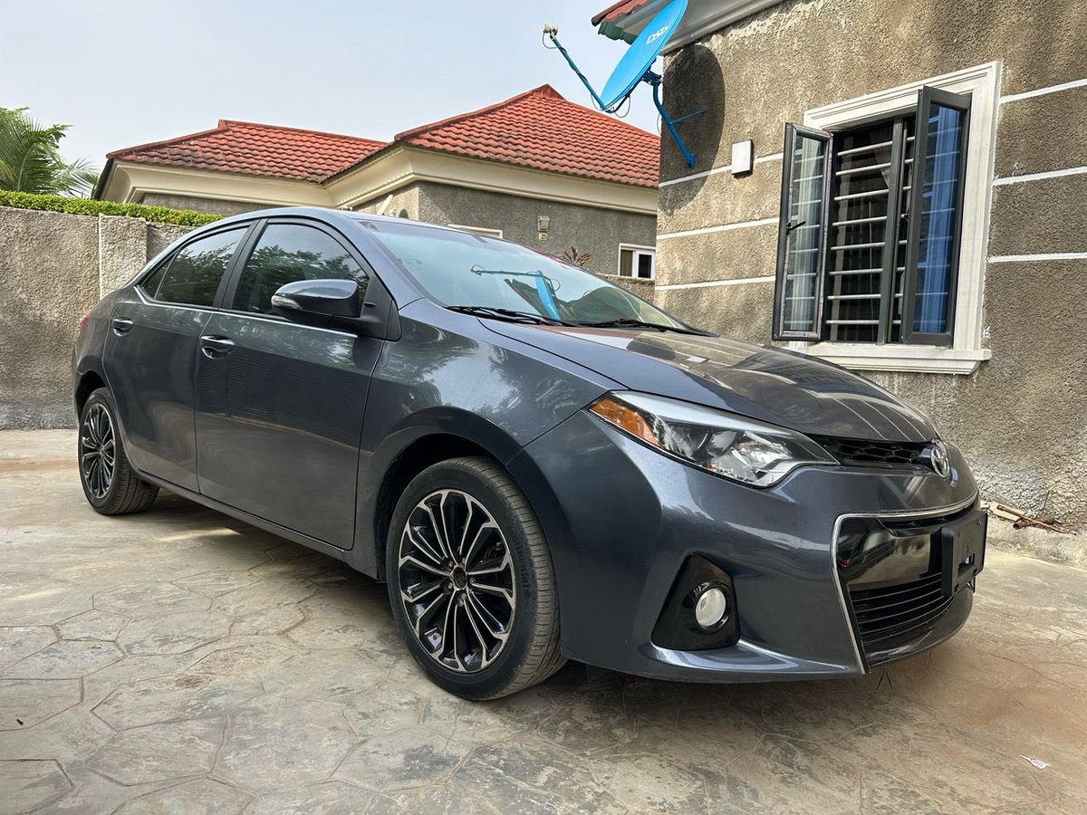 Arewa_001's tweet photo. Just in: extremely clean toks standard unregistered 2014 Toyota corolla sport with untampered engine and gear very low miles. Real example of na mumu dey buy Belgium. Going for just 13.5million only with 200k sambo https://t.co/FG6kAaAVPh